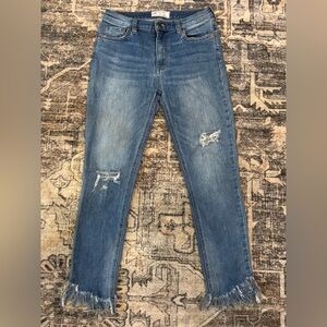 Free People Distressed Blue Jeans for Women Size 27